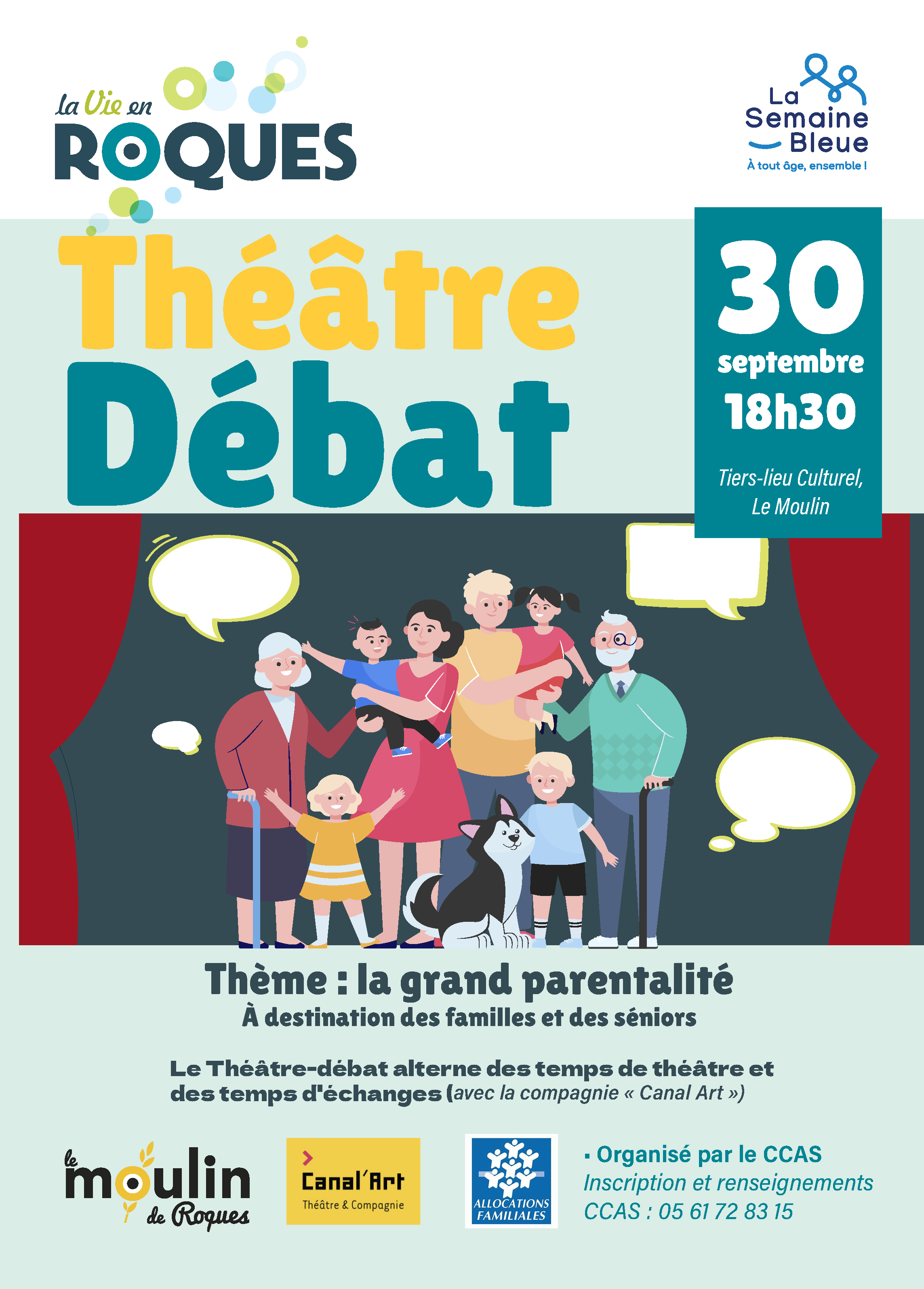 Théâtre-débat [Semaine bleue]